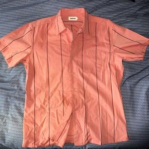Taylor Stitch Short Sleeve Hawthorne
in Rust Stripe Size 44 (XL never worn)
